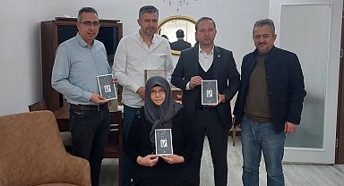 Kütahya'da merhum Sadık Ceylan'ın ailesine anlamlı ziyaret