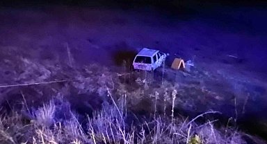 Kütahya'da otomobil şarampole uçtu: 3 yaralı