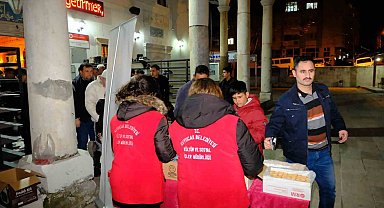 Kuyucak Belediyesi'nden kandil hayrı