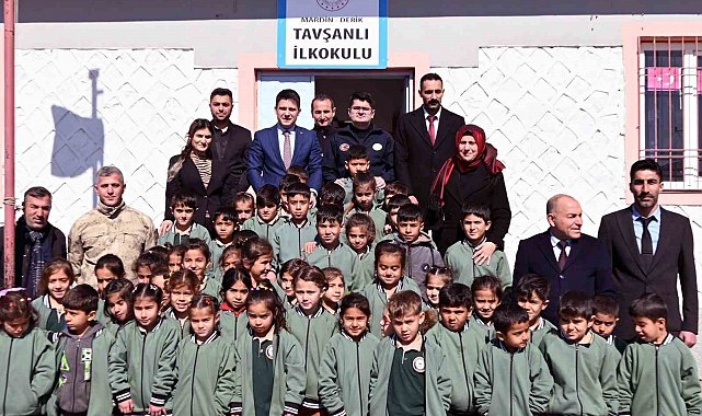 Mardin'de 63 okula oyuncak setleri dağıtıldı