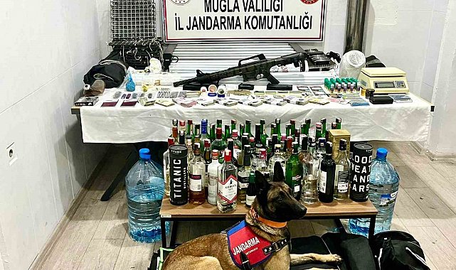 Marmaris'te uyuşturucu operasyonu