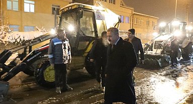 Melikgazi, güvenli ulaşım için gece gündüz görev başında