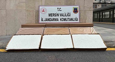 Mersin'de 84 bin adet makaron ele geçirildi