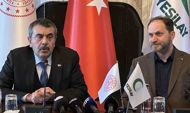 Milli Eğitim Bakanlığıyla Yeşilay arasında "Bağımsızlık Seferberliği" kampanyası işbirliği protokolü imzalandı