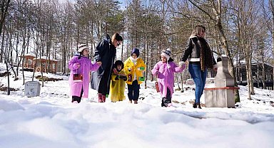 Minikler doğal hayatı unutmadı