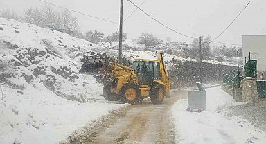 Mudanya Belediyesi'nden kar mesaisi