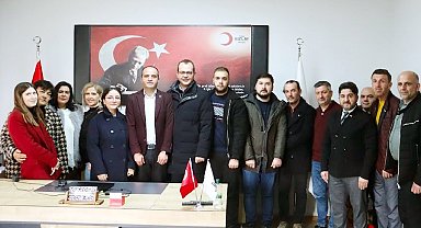 Mudanya Kızılay Şubesi Başkanı Mustafa Bayram, güven tazeledi