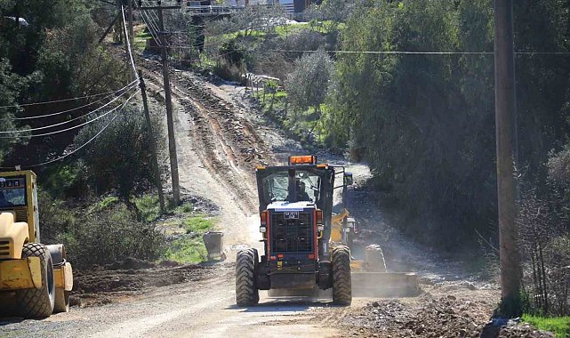 Muğla Büyükşehir'den Ula Ataköy'e 13.5 milyonluk yol yatırımı