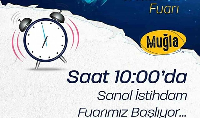 Muğla İŞKUR, Sanal İstihdam Fuarında işverenle iş arayanları bir araya getiriyor