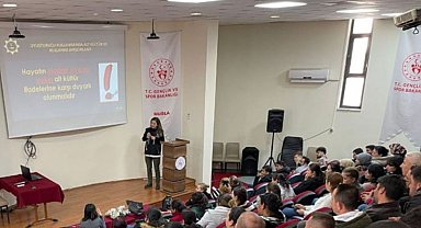 Muğla'da öğrencilere 'uyuşturucuyla mücadele' semineri