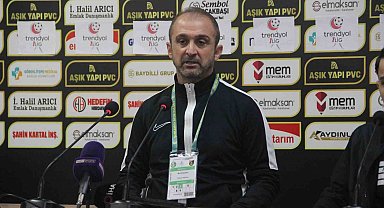 Murat Karakoç: "Maçın başından sonuna kadar üstün olan taraf bizdik"