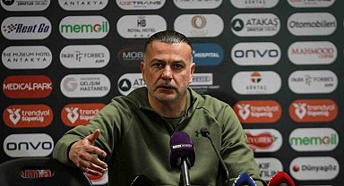 Murat Şahin: "Galip gelmeyi istediğimiz bir maçtı"