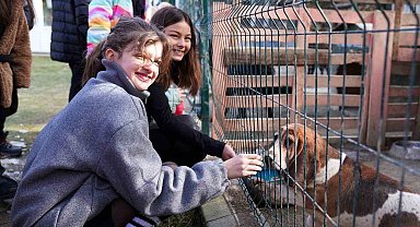 Öğrencilerden can dostlara anlamlı bağış
