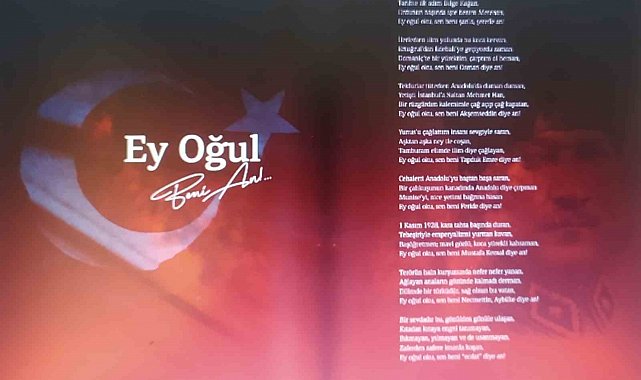 Öğretmen Doğan'ın 'Ey Oğul Beni An' isimli şiiri 'ÖğretmenİZ' dergisinde
