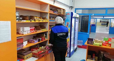 Okul kantinleri denetlendi