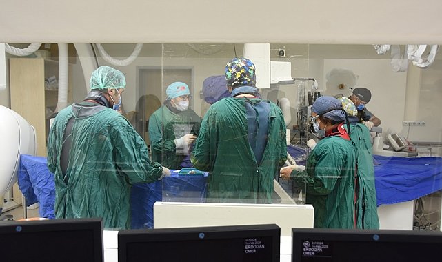 OMÜ Tıp Fakültesi Hastanesi'nde ilk: TİPS ameliyatları başladı