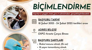 Onikişubat Belediyesi hem sanatla buluşturacak hem de meslek edindirecek