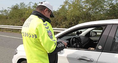 Ordu'da bir haftada 18 binden fazla araç ve sürücüsü denetlendi