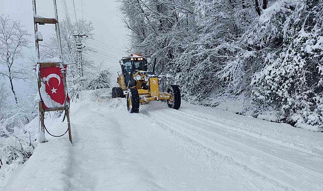 Ordu'da eğitime kar engeli