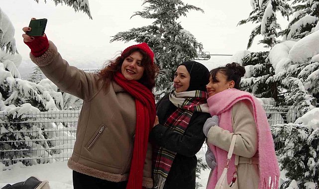 Ordu'da kar güzelliği