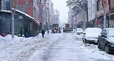 Ordu'nun 16 ilçesinde eğitime kar engeli