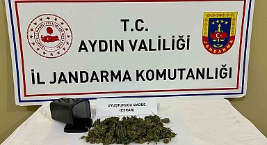 Ormanlık alanda gizlenen uyuşturucu, jandarmanın dikkatinden kaçmadı