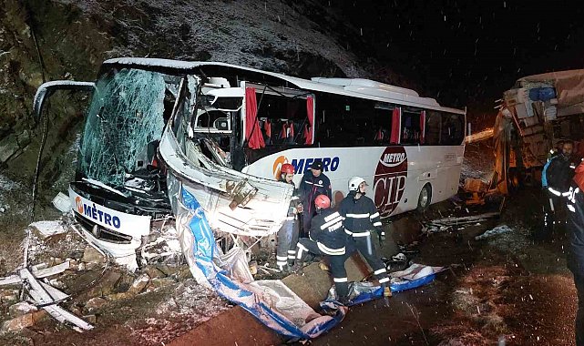 Otobüs kazasındaki yaralı sayısı 21'e çıktı