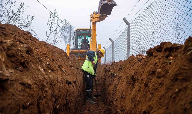 Pamukova'nın 3 mahallesine yeni hat ve içme suyu deposu