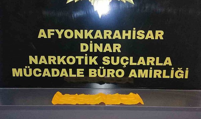 Peçeteye emdirilmiş uyuşturucu madde ele geçirildi