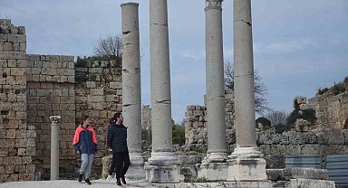 Perge Antik Kenti'ni 2024 yılında 157 bin kişi ziyaret etti