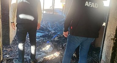 Pervari'deki ev yangını sonrası AFAD hasar tespit çalışmalarını tamamladı