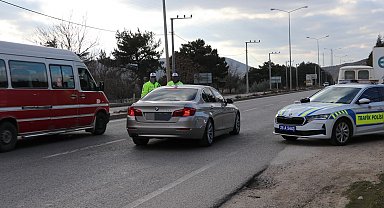 Polis ekiplerince 539 sürücü belgesine ve tescil plakasına cezai işlem uygulandı