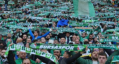 Profesyonel liglerde en çok seyircisi olan ikinci takım Bursaspor oldu