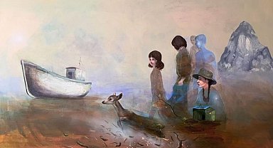 "Bilinmeyen Bir Yer" sergisi Maltepe'de açıldı