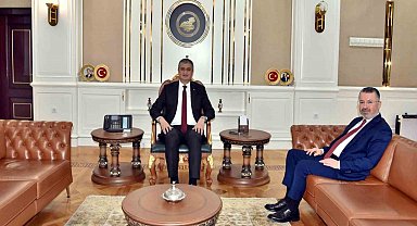 Rektör Kırışık, Vali Yavuz'u çalışmalar hakkında bilgilendirdi