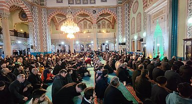Reşadiye Camii'nde Berat Kandili idrak edildi