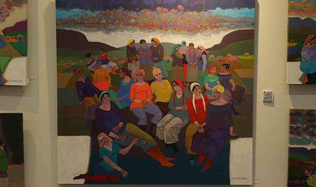 Ressam Düzgün, Anadolu kadınlarına sanatında yer veriyor