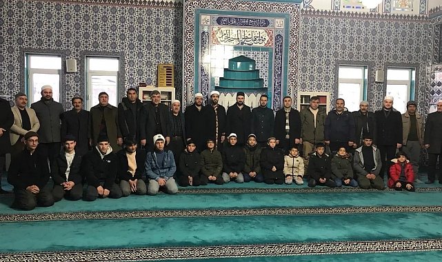 Sabah namazında cemaate çorba ikram edildi