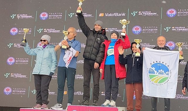 Sakarya Büyükşehir sporcuları Trabzon'dan dereceyle döndü