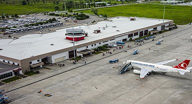 Samsun Havalimanı Ocak ayında 124 binden fazla yolcuya hizmet verdi