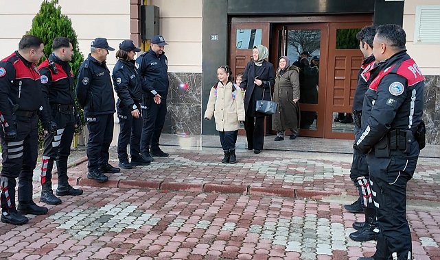 Samsun polisinden şehit çocuğuna unutulmaz sürpriz