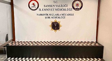 Samsun'da 2 bin 392 adet sentetik ecza ele geçirildi