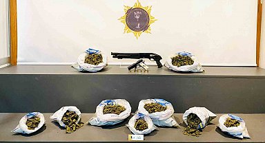 Samsun'da 3,5 kilo esrarla yakalanan şahıs gözaltına alındı