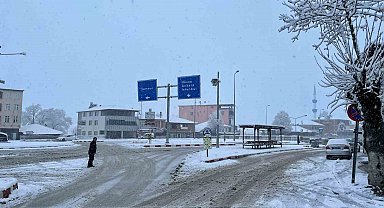 Samsun'da eğitime kar engeli