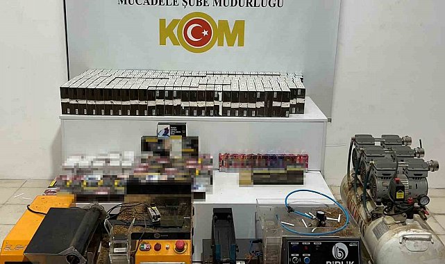 Samsun'da kaçak sigara ve tütün operasyonu