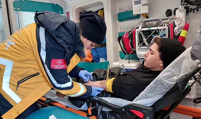 Samsun'da motosiklet kazası: 2 yaralı