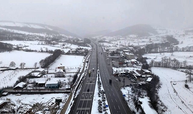 Samsun'un yüksek kesimleri kara teslim