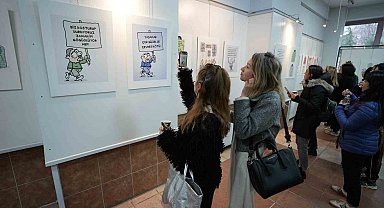 Sanat Şehri Denizli'de karikatür sergisi