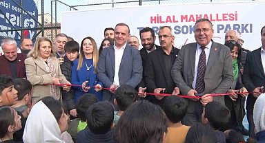 Sancaktepe'de Tarım Sokak Parkı açıldı