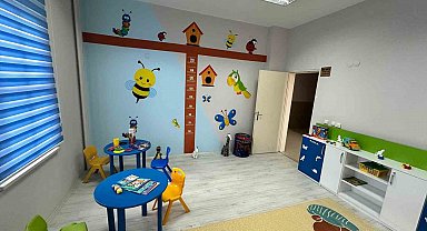 Sandıklı Adliyesi'nde çocuk görüşme odası kuruldu